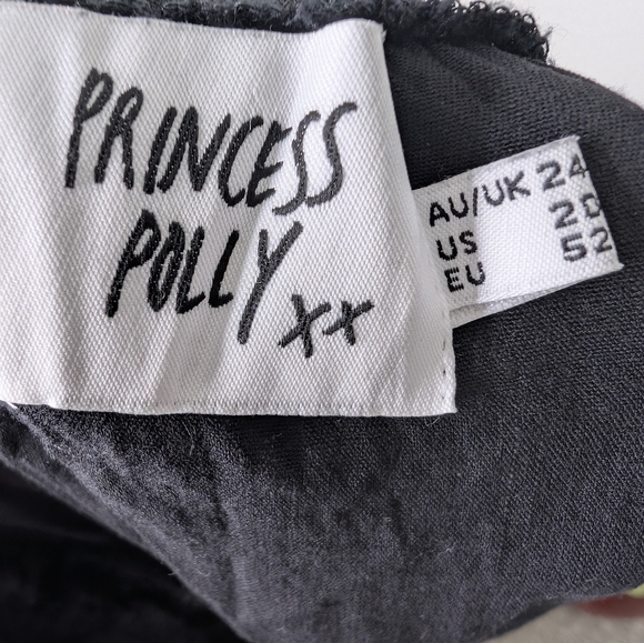 💘 Princess Polly Love Galore Romper Black Curve - Picture 7 of 9